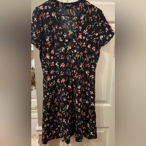 Women’s Madewell Silkbutton Swing Dress Size 6